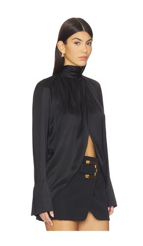 BLUSE DRAPPED SILK in . Größe 36. Also in 38 - BALMAIN - Modalova