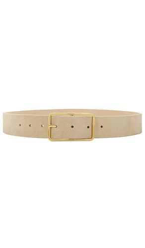 Milla Suede Belt in Beige. - size M (also in L, S, XL, XS) - B-Low the Belt - Modalova