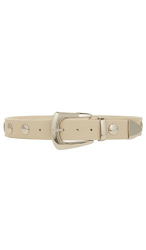 Jordana mini moto belt in color cream size L in & - Cream. Size L (also in M, S, XS) - B-Low the Belt - Modalova
