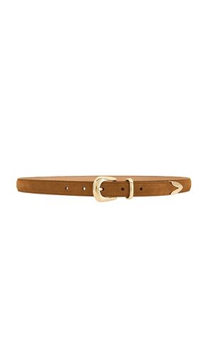 Leo Suede Belt in Cognac. - size L (also in M, S) - B-Low the Belt - Modalova