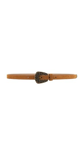 Elphie Suede Belt in Cognac. - size L (also in M, S, XS) - B-Low the Belt - Modalova