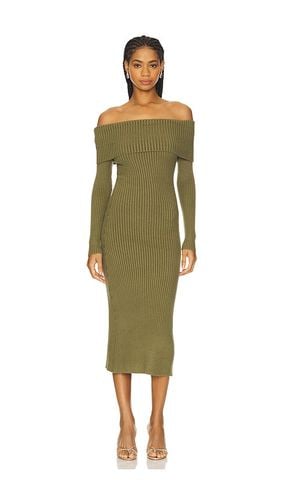 Sweater Maxi Dress in Olive. - size L (also in M, S, XS) - BLANKNYC - Modalova