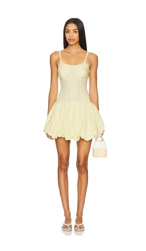 Bubble Mini Dress in Lemon. - size L (also in M, S, XS) - BLANKNYC - Modalova