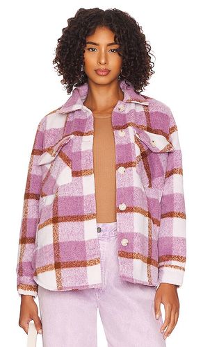 Chaqueta plaid en color morado talla L en - Purple. Talla L (también en M, S, XS) - BLANKNYC - Modalova