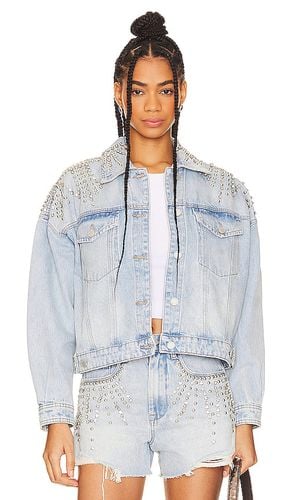 Rhinestone Jacket in Denim-Light. - size S (also in XS) - BLANKNYC - Modalova