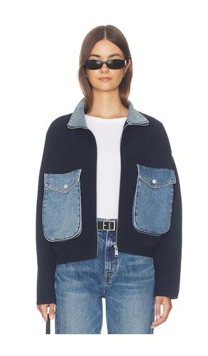 Denim Track Jacket in . Taglia L. Also in M, S - BLANKNYC - Modalova