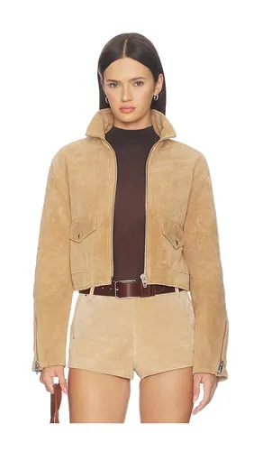 Suede Moto Jacket in . Size L. Also in M, S - BLANKNYC - Modalova