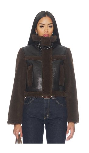 Faux Fur Cropped Jacket in . Size L. Also in M, S, XS - BLANKNYC - Modalova