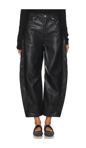 Barrel Leg Faux Leather Pant in . Size 28 - BLANKNYC - Modalova