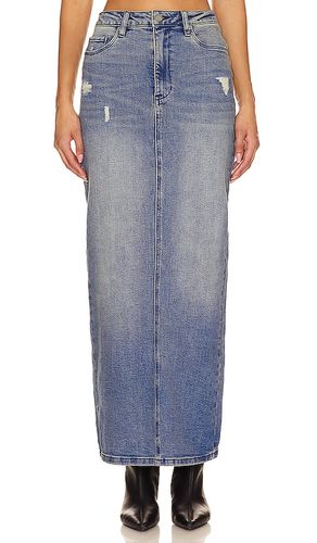 Denim Maxi Skirt in Denim-Medium. - size 25 (also in 27) - BLANKNYC - Modalova