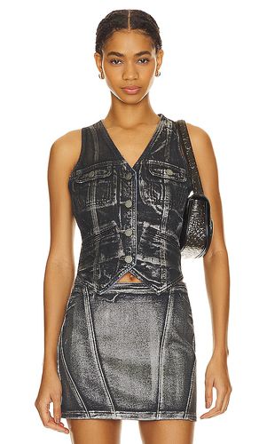 Denim Vest in Black. - size M (also in S) - BLANKNYC - Modalova