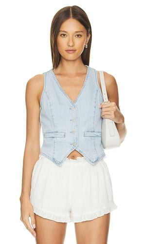 Unwind Vest in Denim-Light. - size L (also in XS) - BLANKNYC - Modalova