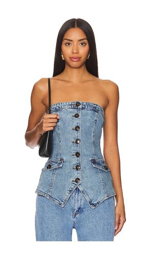 Denim Top in Denim-Medium. - size M (also in XS) - BLANKNYC - Modalova