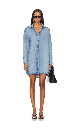 Paisley Pullover Shirt Dress in Denim-Light. - size L (also in M) - Bella Dahl - Modalova