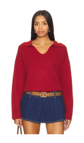 Pullover Sweater With Collar in Red. - size L (also in M) - Bella Dahl - Modalova