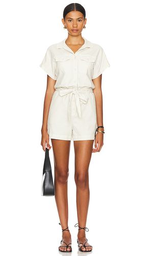 Searose Rolled Sleeve Romper With Belt in Nude. - size L (also in M, S, XS) - Bella Dahl - Modalova