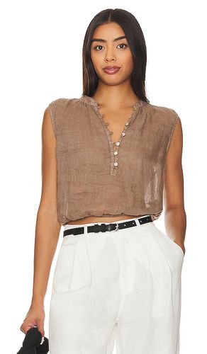 Sleeveless Elastic Waist Pullover in Brown. - size L (also in S, XS) - Bella Dahl - Modalova