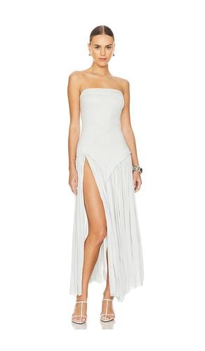 Lucile Maxi Dress in Metallic , grey. - size XS (also in L) - BELLE - Modalova