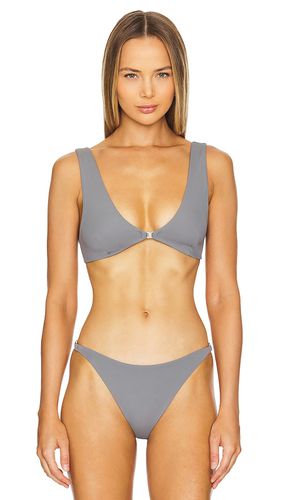 Fiora Triangle Top in Slate. - size L (also in M, S, XS) - Belle The Label - Modalova