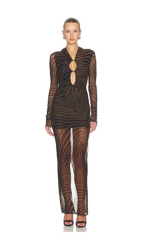 Print Net Dress in . Taglia 36. Also in 38, 42 - Blumarine - Modalova