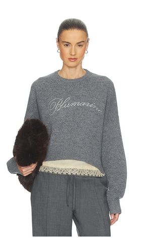 PULLOVER & SWEATSHIRTS KNIT LOGO EMBROIDERED in . Größe L. Also in S - Blumarine - Modalova