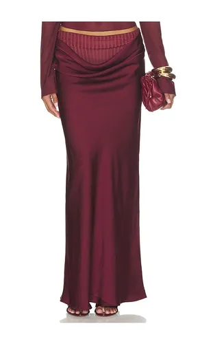 Sara Skirt in Wine. - size S (also in XS, M, L, XL) - Benni - Modalova