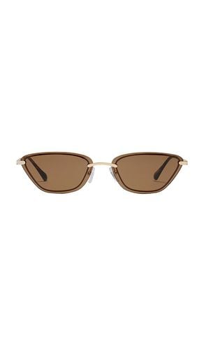 The Chandra Sunglasses in Metallic Gold - Banbe - Modalova