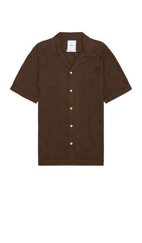 Checkered Sport Shirt in Brown. - size L (also in M, S, XL/1X) - BTFL STUDIO - Modalova