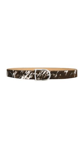 Frame Belt in Brown. - size L (also in M, S) - BLACK SUEDE STUDIO - Modalova