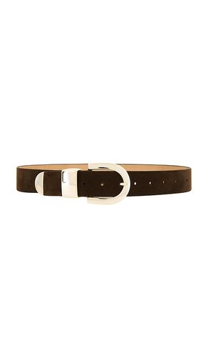 Mena Belt in Brown. - size L (also in M, S) - BLACK SUEDE STUDIO - Modalova