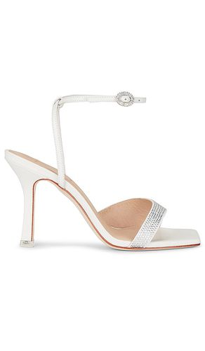 Jordan Heeled Sandal in White. - size 6.5 (also in 7) - BLACK SUEDE STUDIO - Modalova