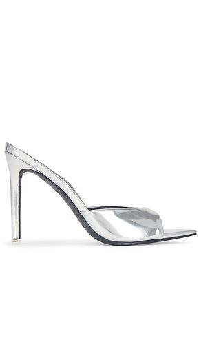 Brea Mule in Metallic Silver. - size 10 (also in 8.5) - BLACK SUEDE STUDIO - Modalova