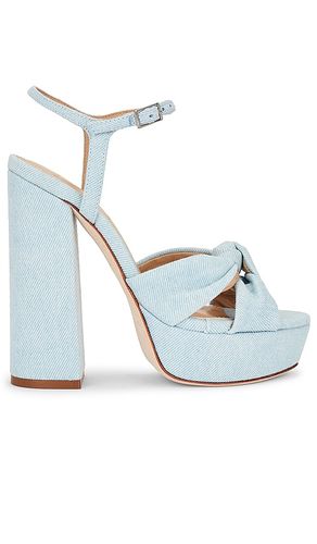 Abby Platform Sandal in . Size 5.5, 6, 7, 8, 9, 9.5 - BLACK SUEDE STUDIO - Modalova