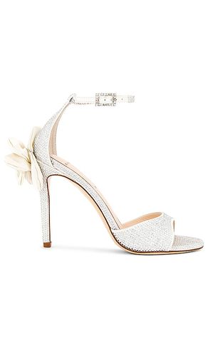 Josey 100 Sandal in Metallic Silver. - size 10 (also in 9) - BLACK SUEDE STUDIO - Modalova