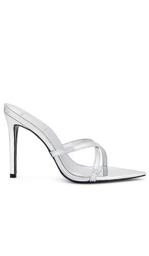 Arianna Sandal in Metallic Silver. - size 10 (also in 7, 8, 8.5, 9, 9.5) - BLACK SUEDE STUDIO - Modalova