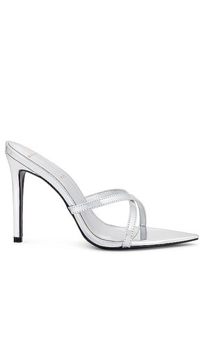 Arianna Sandal in Metallic Silver. - size 10 (also in 8, 8.5, 9, 9.5) - BLACK SUEDE STUDIO - Modalova