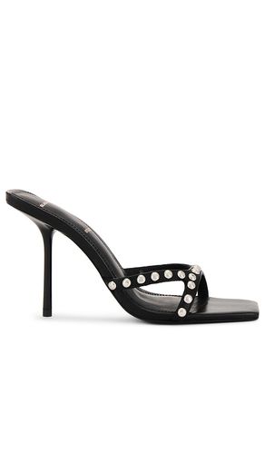 Leo 95 square toe sandal in color black size 10 in & - Black. Size 10 (also in 7, 8) - BLACK SUEDE STUDIO - Modalova