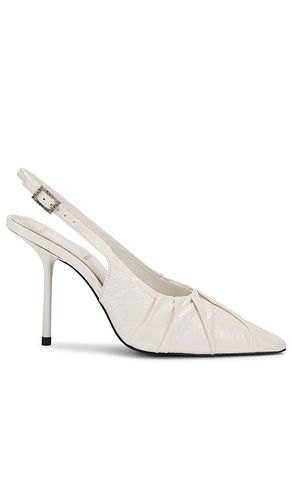 Sandalia piazza slingback 100 en color ivory talla 8.5 en - Ivory. Talla 8.5 (también en - BLACK SUEDE STUDIO - Modalova