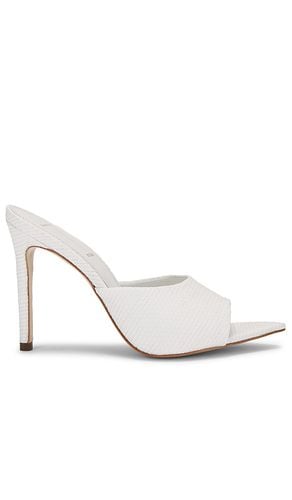 Bella Mule in White. - size 6.5 (also in 8, 8.5, 9, 9.5) - BLACK SUEDE STUDIO - Modalova