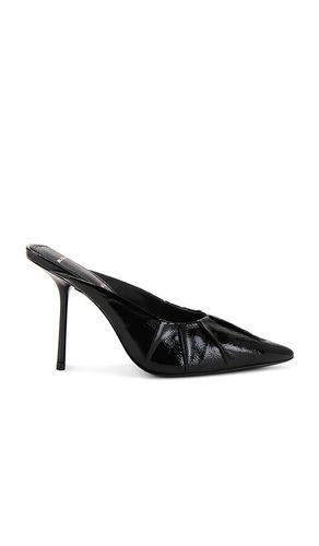 Piazza mule 100 pointy toe mule in color black size 10 in - Black. Size 10 (also in 6, 6.5 - BLACK SUEDE STUDIO - Modalova