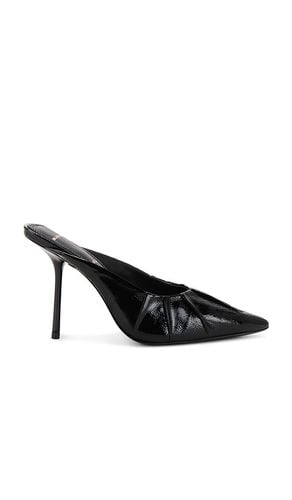 SUEDE STUDIO Piazza Mule 100 Pointy Toe Mule in . Taglia 8.5, 9 - BLACK SUEDE STUDIO - Modalova