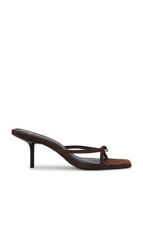 Frankie 65 Heel in Cognac. - size 6.5 (also in 7, 7.5, 8, 8.5) - BLACK SUEDE STUDIO - Modalova