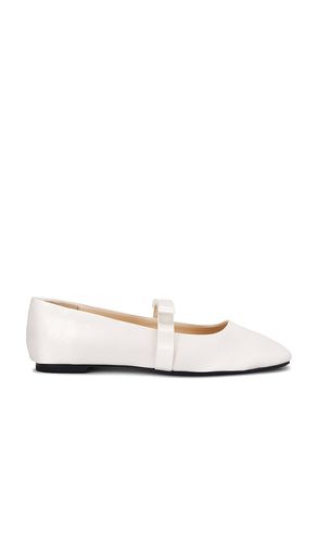Dea Flat in White. - size 36 (also in 37, 38, 39, 40) - BLACK SUEDE STUDIO - Modalova