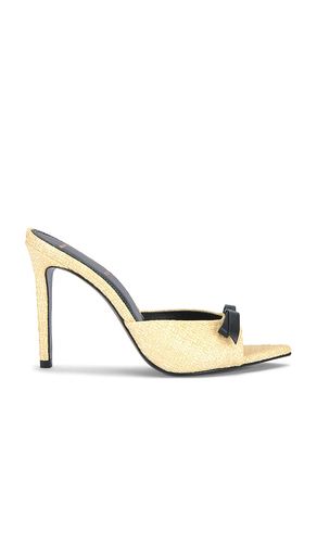 Brea Bow Mule in Neutral. - size 37 (also in 38, 39, 40) - BLACK SUEDE STUDIO - Modalova