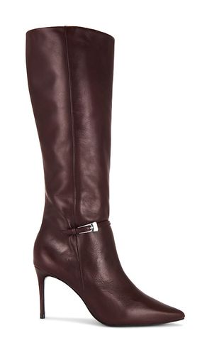 Elodie 100 Boot in Burgundy. - size 36 (also in 37, 38, 39, 40) - BLACK SUEDE STUDIO - Modalova