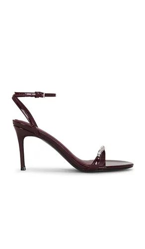 Iness 80 Sandal in Wine. - size 36 (also in 37, 38, 39, 40) - BLACK SUEDE STUDIO - Modalova