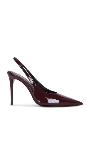 Jordyn 100 Slingback Pump in Burgundy. - size 35 (also in 36, 37, 38, 40, 41) - BLACK SUEDE STUDIO - Modalova