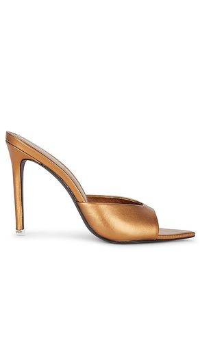 Brea Mule in Metallic Bronze. - size 5 (also in 6.5, 9) - BLACK SUEDE STUDIO - Modalova