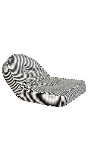 Reclining Pillow Lounger in Navy - business & pleasure co. - Modalova