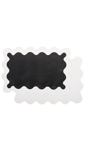 Placemat - Set Of 4 in Black - business & pleasure co. - Modalova